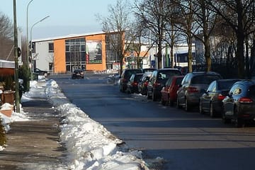 Voithstraße in Hochbrück am 23.01.2013